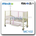 Medco MC102 Cama de niño manual de respaldo hospitalario pediátrico